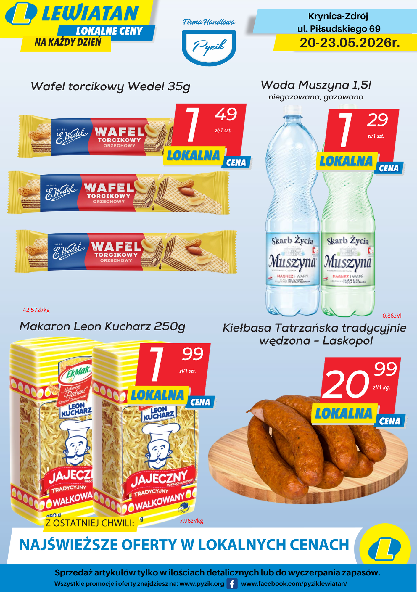 UL. PIŁSUDSKIEGO 69, KRYNICA - ZDRÓJ ! 